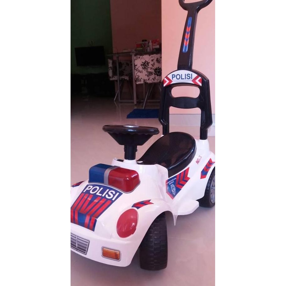 Mobil Mobilan Dorong Polisi Mainan Dorongan Anak Gojek Gosend