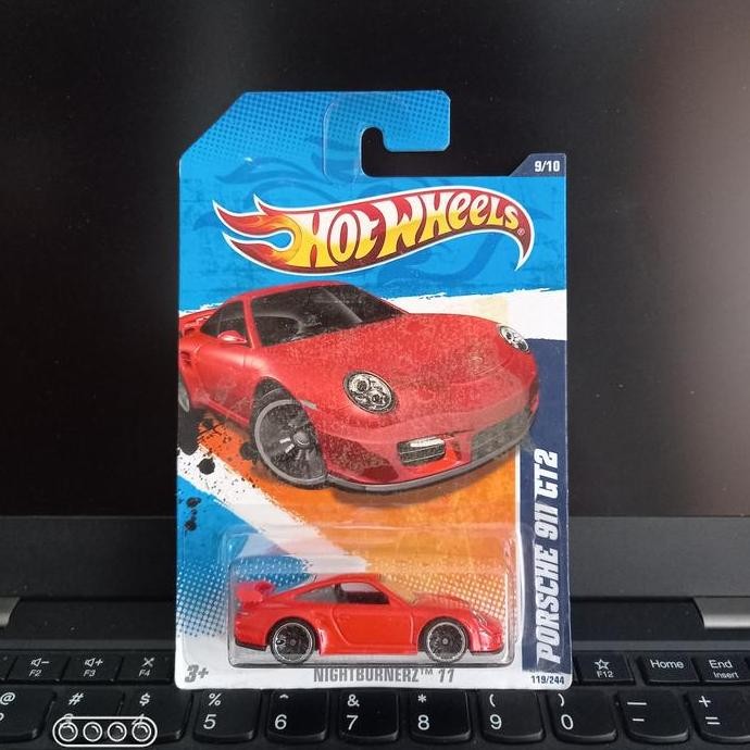 Hotwheels Porsche 911 GT2 Merah Night Burnerz Dan 911 GT2 From GP