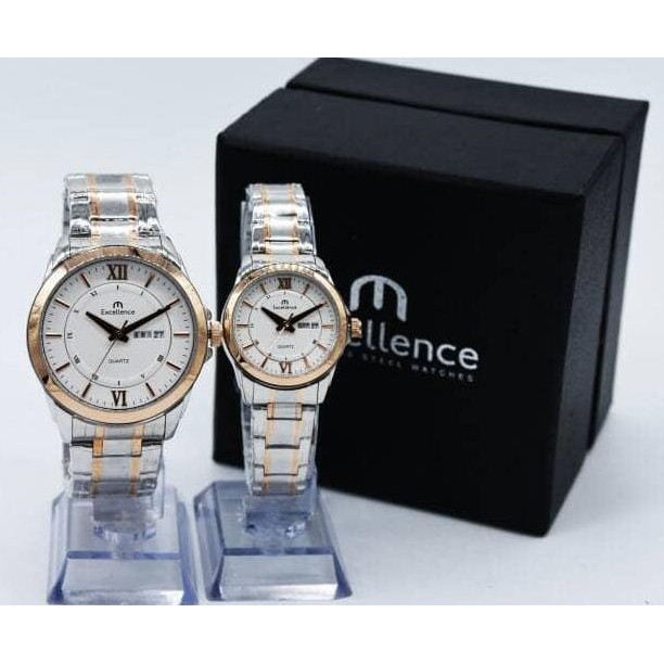 Jam Tangan Couple Excellence 8104 G
