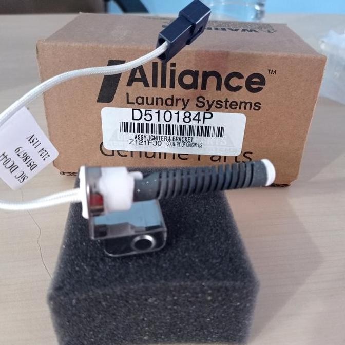 NEW - Assy Igniter & Bracket Dryer Speed Queen