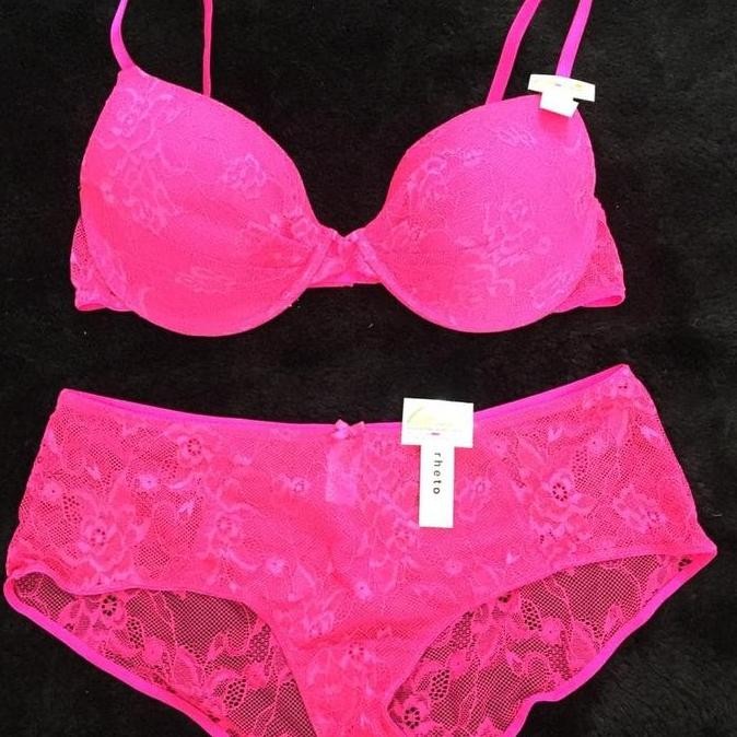 BRA SET RETHO LACE SEXY (VICTORIA SECRET LASENZA TRIUMPH YOUNG HEART
