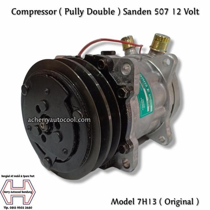 $$$$] Compressor Ac Mobil 507 12 Volt Model 7H13 Original