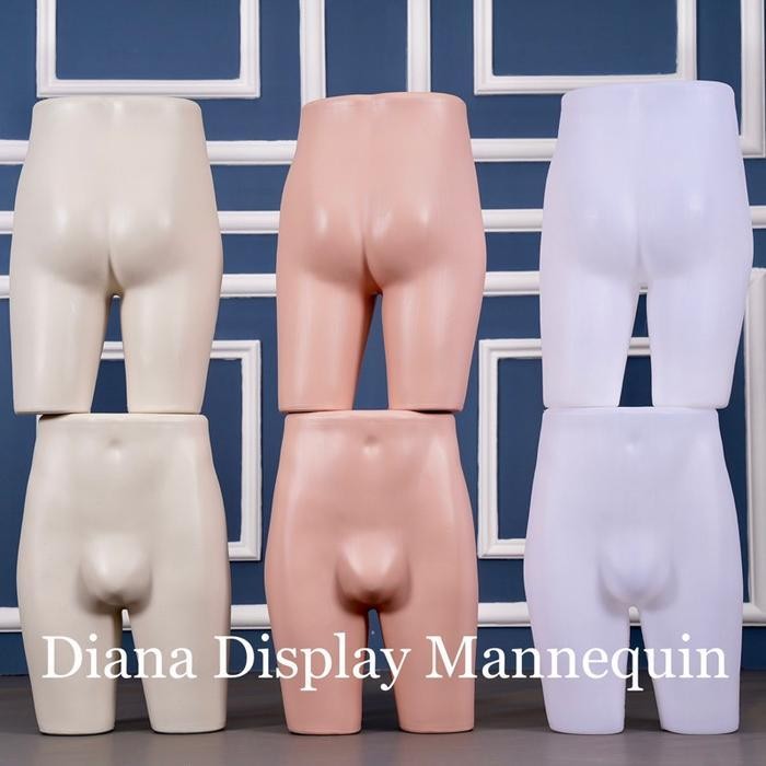 TERLARIS MANEKIN CD CELANA DALAM PRIA DEWASA - PATUNG UNTUK DISPLAY CELANA DALAM - CELANA PENDEK - U