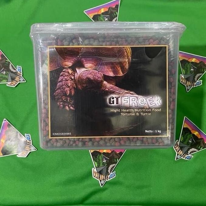 TERMURAH - Pelet Makanan Kura-kura Darat GTFreek 1KG