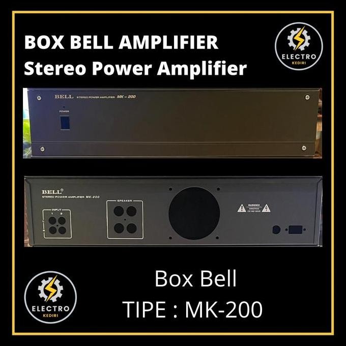 {{{{}}] Box bell mk 200 polos | box ampli bell mk200 hitam terlaris