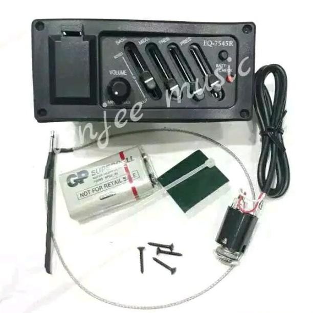 Preamp /Equaliser Gitar Akustik 7545R