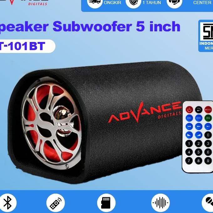 Speaker T101Bt Speaker Bluetooth Bla Karaokefm5 Inch Speaker T101 Bt Bluetooth 5Inc Bisa Colok Mic S