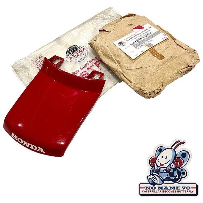 Cover Tail Sambungan Body Belakang Honda Supra X Fit 100 Lama Merah Original Asli