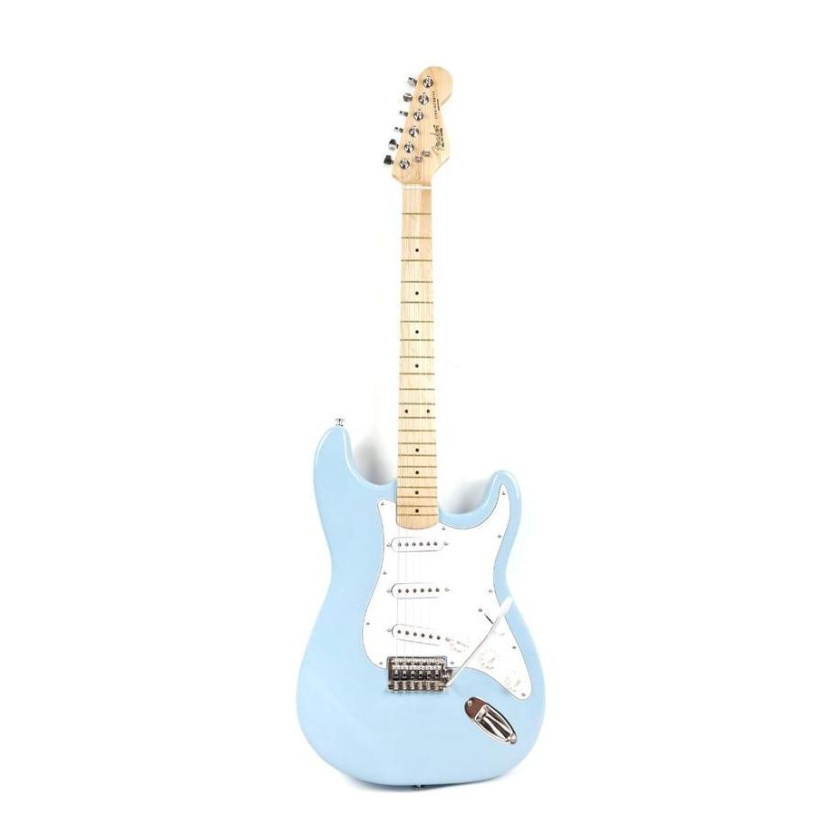 Gitar Elektrik Fender StratoCaster Blue Ocean Bonus Tas Kabel Jack AS