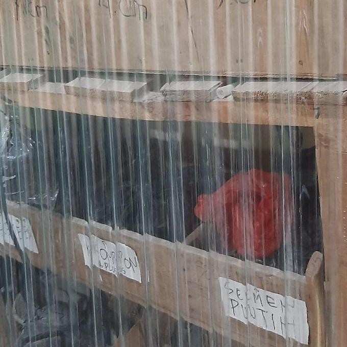 Terbaik Fiber Asbes Bening Tebal 100% Ori