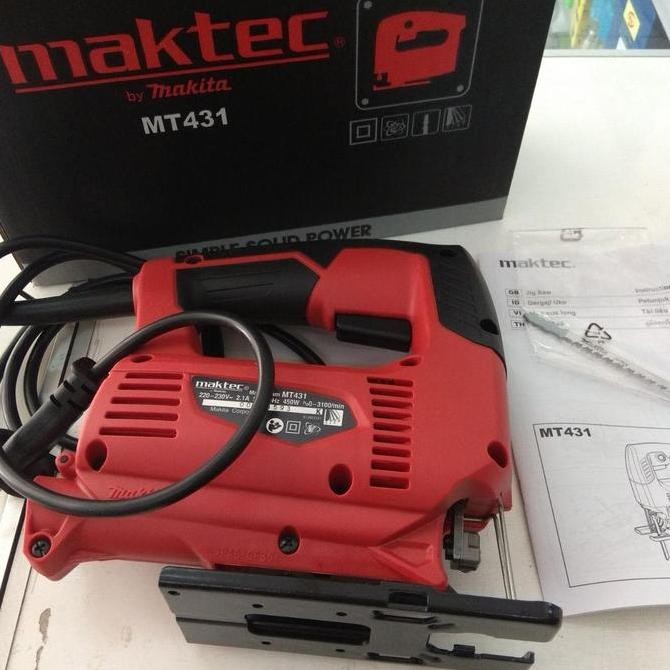 #####] MESIN JIGSAW MAKTEC MT 431 / JIGSAW MT 431 / GERGAJI KAYU
