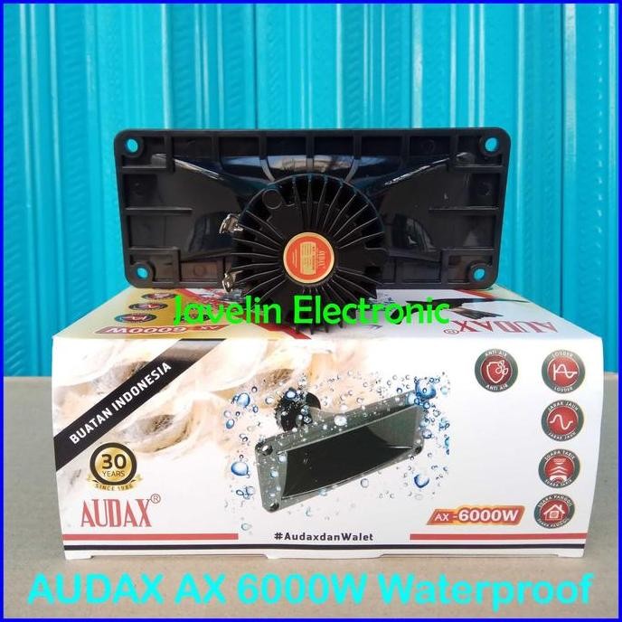 Tweeter Waterproof Audax Ax 6000 W / 6000W Magnet Neodymium Tahan Air Original