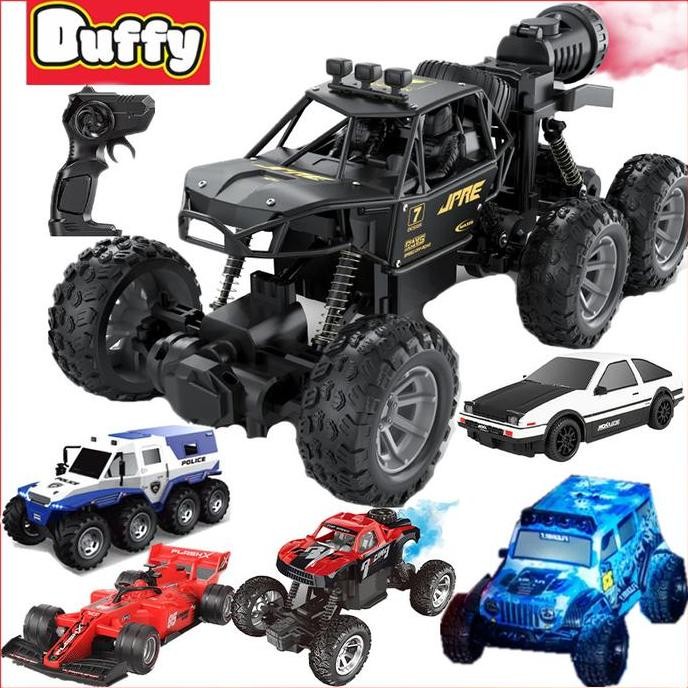 DF16 }} Mainan Mobil Remote Control Rock RC Crawler Offroad Alloy Material Remote Kontrol Car / Mobi