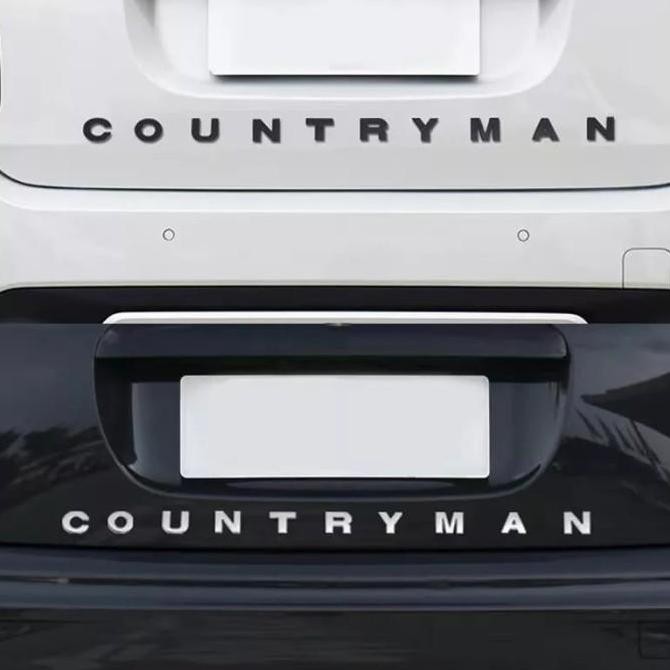 NEW - Emblem Tulisan Mini Cooper COUNTRYMAN Emblem Bagasi Mini Cooper F60