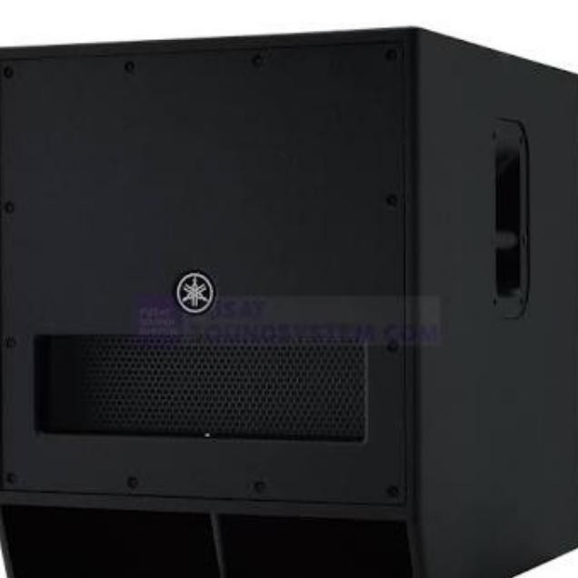 box speaker subwoofer yamaha 15 inch single/box custom