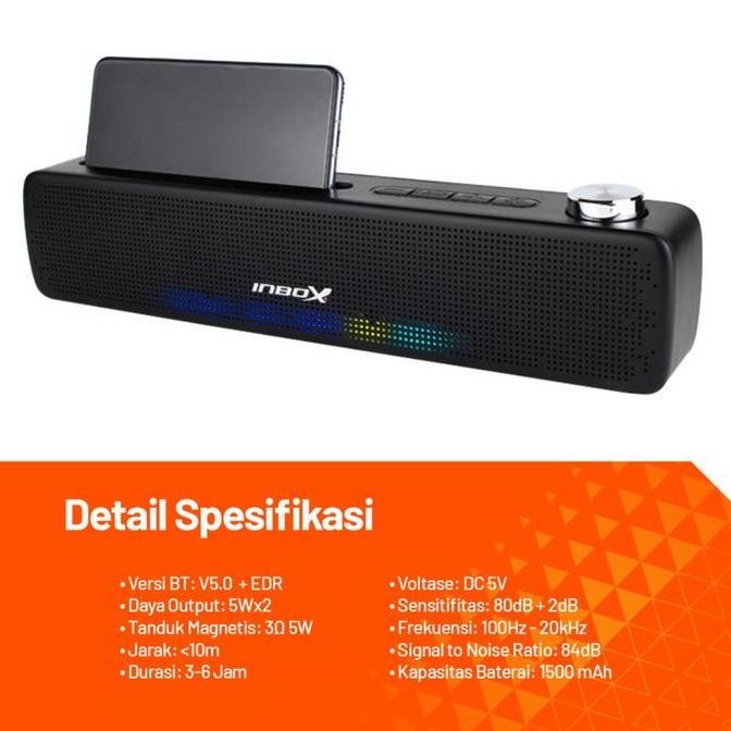 Speaker Bluetooth Wireless Portable Super Bass TF Card, USB, AUX, Radio - SBT05
