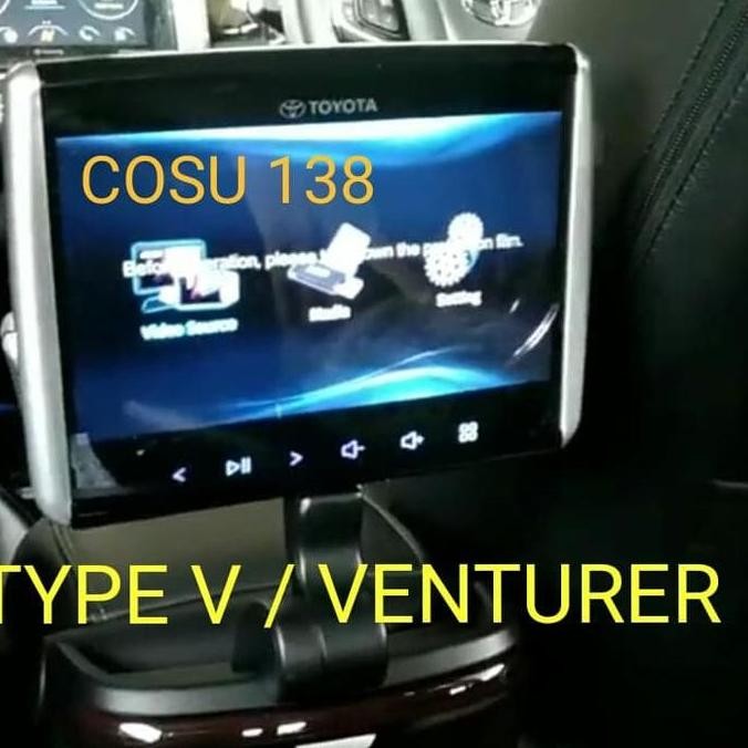 Anti Gores TV monitor Belakang Toyota Innova Reborn Type V dan Venture