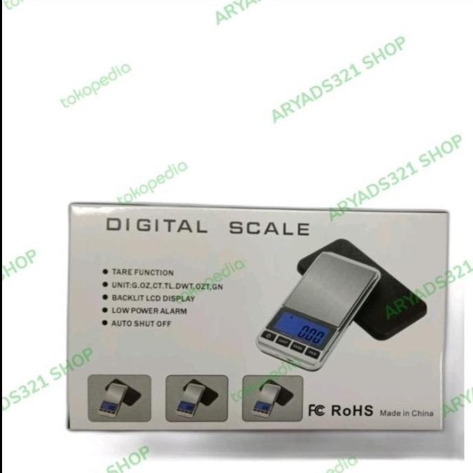 Terbaik Timbangan Emas Digital Scale Kapasitas 200 Gram/0,01 Gram Xp.806 100% Ori