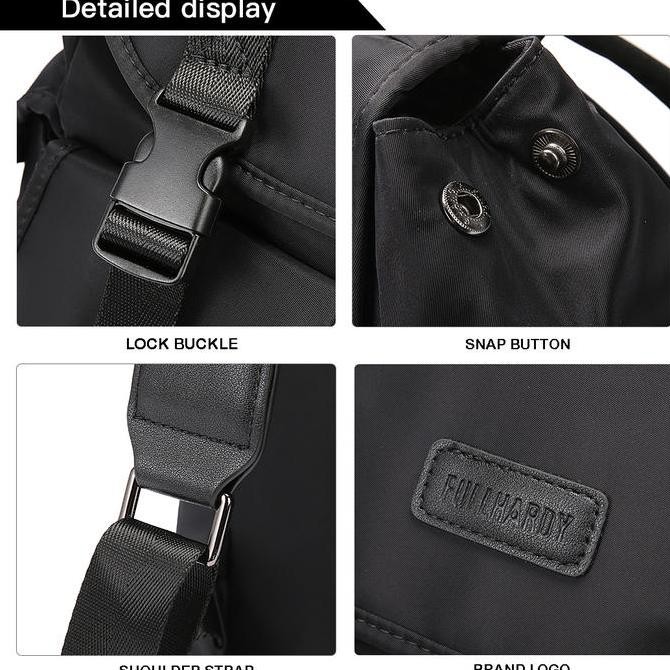 Tas Ransel Nylon Fullhardy BYNR 16719