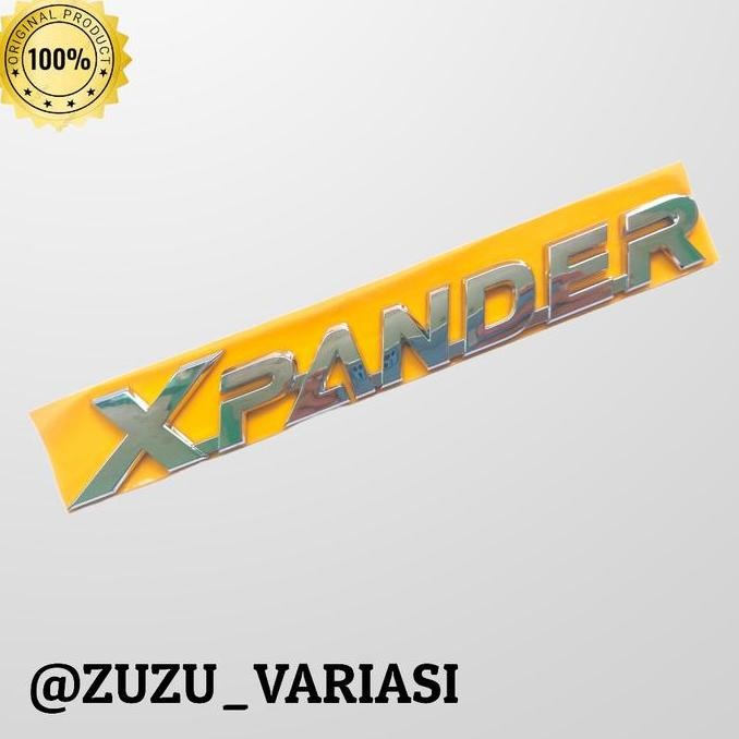BEBAS ONGKIR - Emblem Xpander Original / Emblem Tulisan Bagasi Mitsubishi Xpander