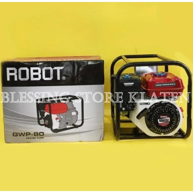 Ready stock] POMPA ALKON AIR ROBOT GWP-80 / POMPA AIR SAWAH ROBOT 3 INCH GWP-80 / WATER PUMP 3INCH