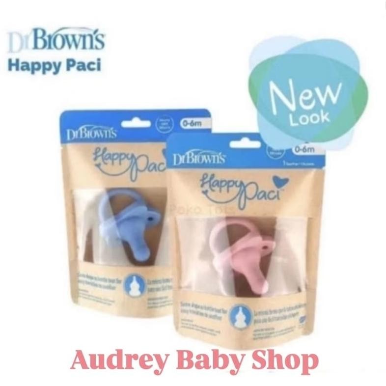 DR BROWNS Happy Paci Pacifier - Empeng Silicone