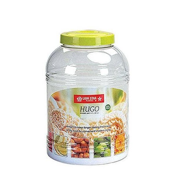 20 LITER Toples kerupuk plastik Hugo Round 20 liter Lion star TEB