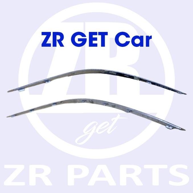 Lis Chrome Bemper Depan Mecedes Benz W211 2007 2009 Facelift