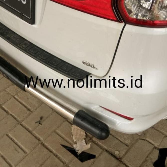 Tanduk datsun go plus towing belakang pengaman bemper besi stanlist
