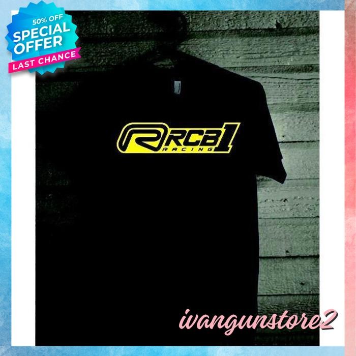 BEST SELLER KAOS TSHIRT BAJU OBRAL MURAH COMBED 30S DISTRO RCB 1 RACING BOY X ROB INDONESIA MOTOR PO