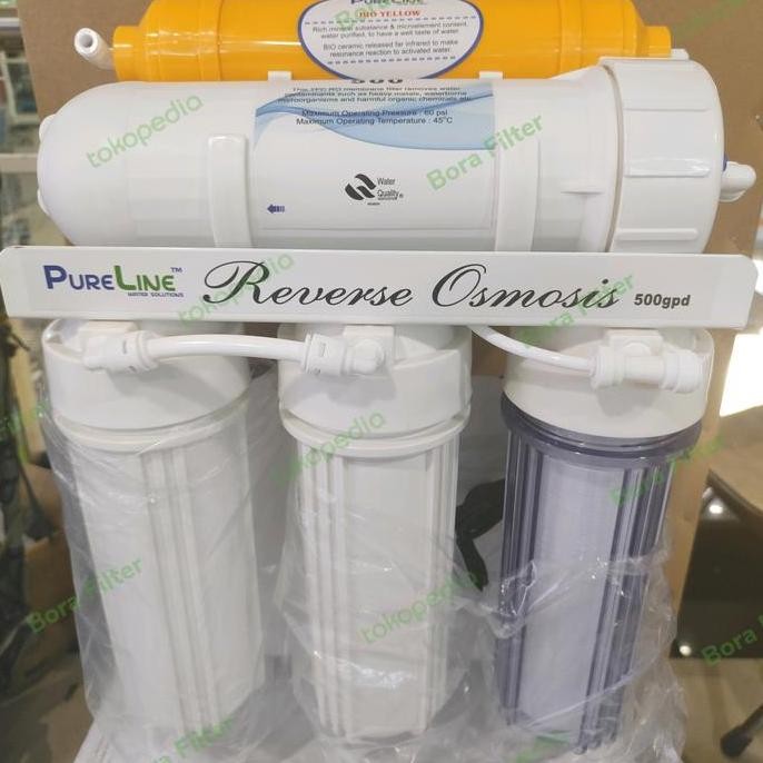 Terbaik Mesin Ro 500 Gpd Pure Line 6 Step 100% Ori
