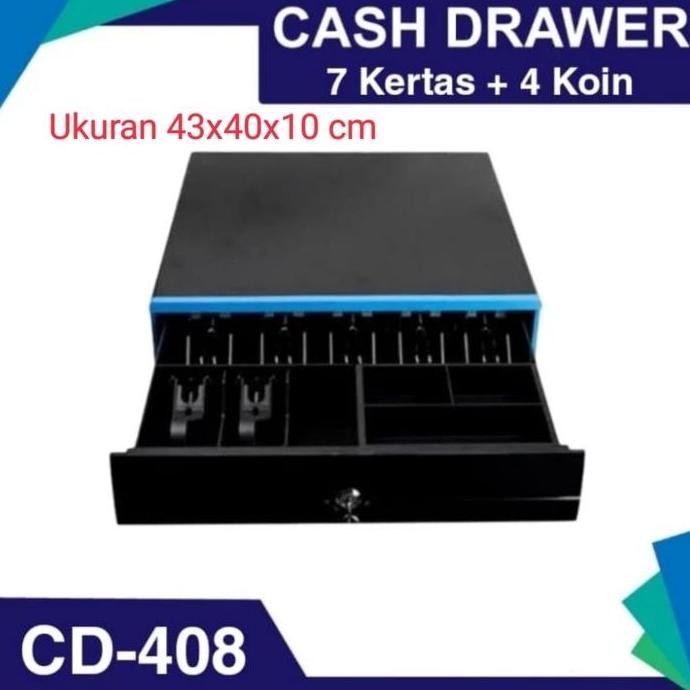 Terbaik Iware Cash Drawer Ul-400 / Laci Uang Kasir, Laci Kasir 100% Ori
