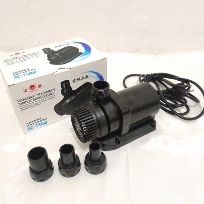 Pompa celup kolam aquarium air mancur hemat listrik YAMANO AC-T5800