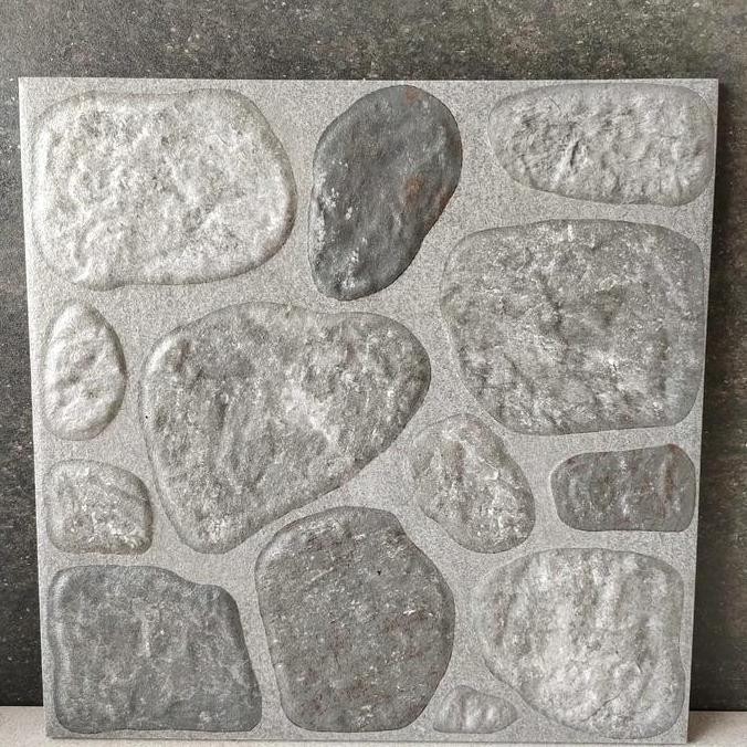 Terbaik Keramik Lantai 40X40-Keramik Dinding 40X40 Kasar Timbul Batu Alam 100% Ori