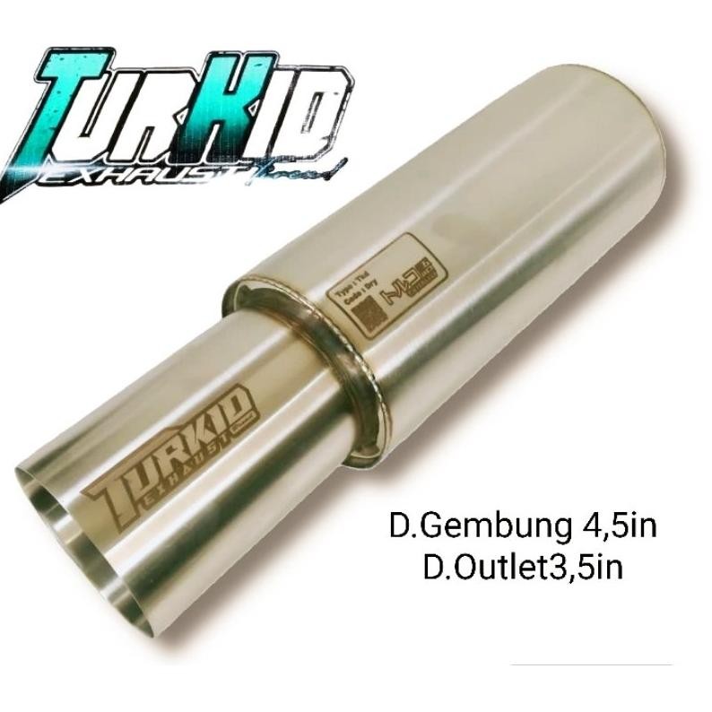 Quality Knalpot Mobil Racing Knalpot Mobil Bas Empuk Turkid Bas Kering Knalpot Mobil Tabung Panjang 