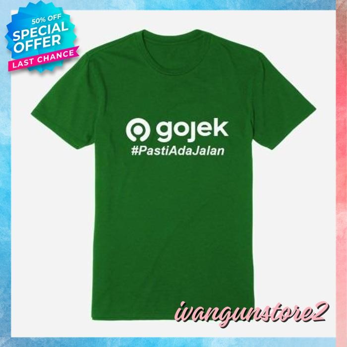 BEST QUALITY KAOS TSHIRT BAJU OBRAL MURAH COMBED 30S DISTRO GOJEK POLOS CUSTOM INDONESIA PRIA WANITA