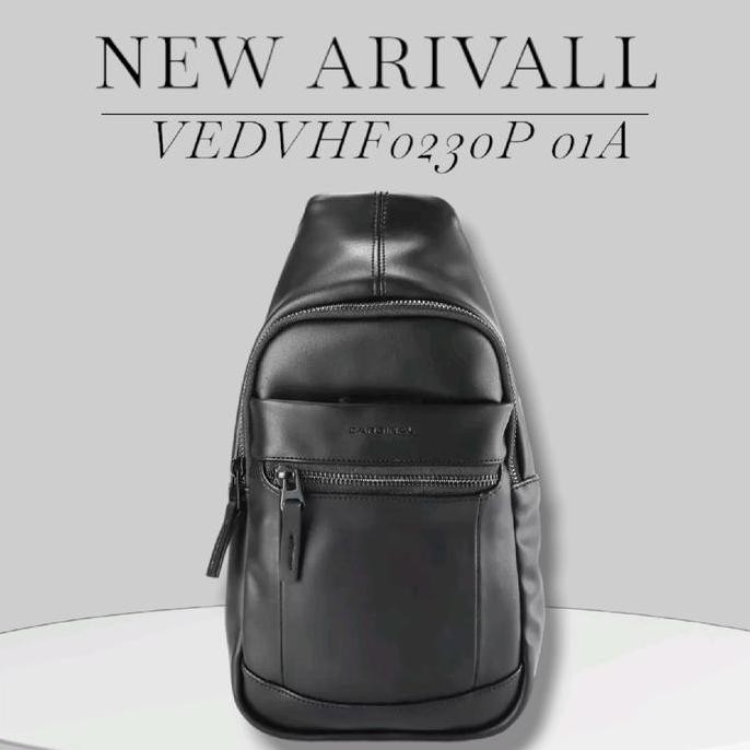 New Arrival Cardinal Tas Selempang Pria Hitam || Sling Bag Cardinal