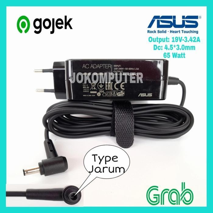 Charger Adaptor Laptop MSI modern 14 B11MOU-1058ID 19V 3.42A Jarum