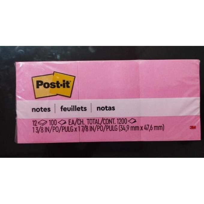 Terbaik Post It/Memo Kecil 653An 3M 100% Ori