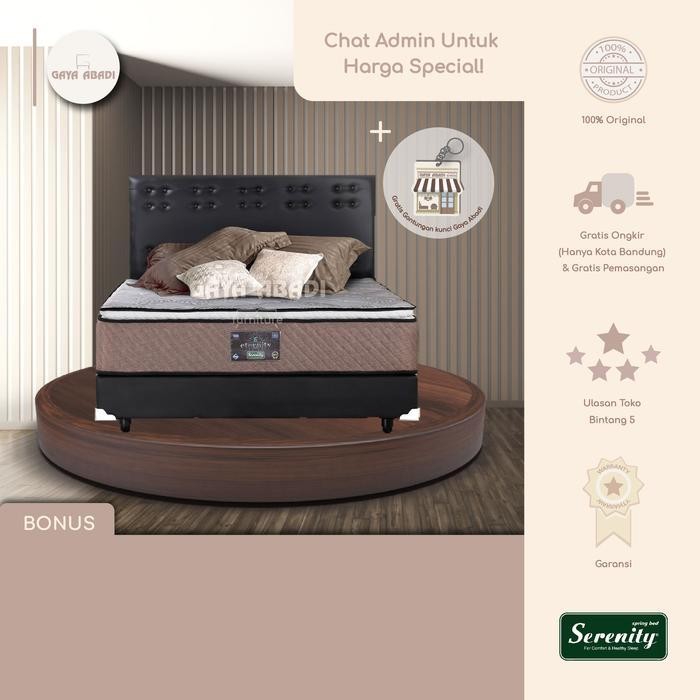 Springbed Serenity Eternity / Kasur Serenity Eternity -  Serenity By Elite Springbed Termurah Best Q