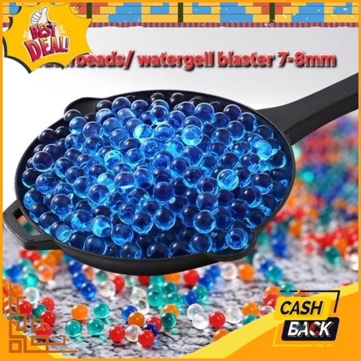 Cod Wgg Wgb Peluru Watergel Blaster Refill 13.000 Butir 7-8Mm Watergel Gun Hydrogel Hidrogel Peluru 