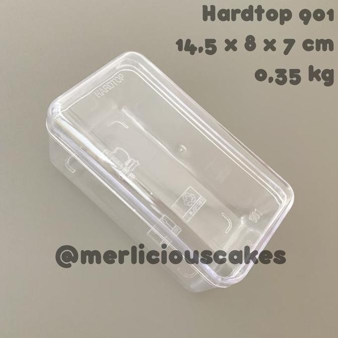 ] Toples Hardtop 901 Persegi Panjang Toples Kue Kering