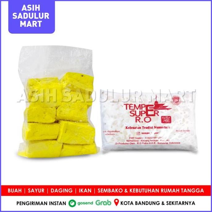 New Tahu Kuning / Cina / Pong | Tempe Malang / Mendoan Promo Sayur Bandung