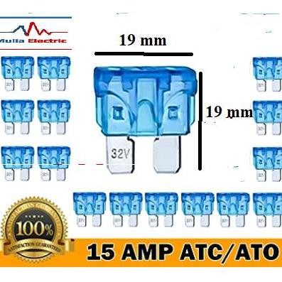 '+'+'+'+] Fuse Blade Besar Sekring Tancap Motor 15A 15 Ampere mobil
