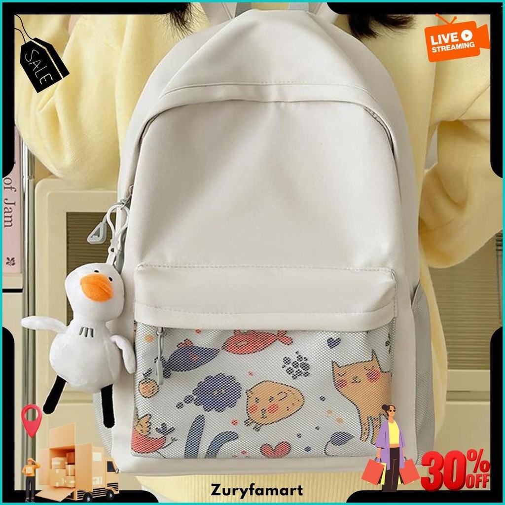 Hayden Kathy Bag Tas Ransel Tahan Air Korean Style Backpack Sekolah Perempuan Stylish - Hyb3W Termur