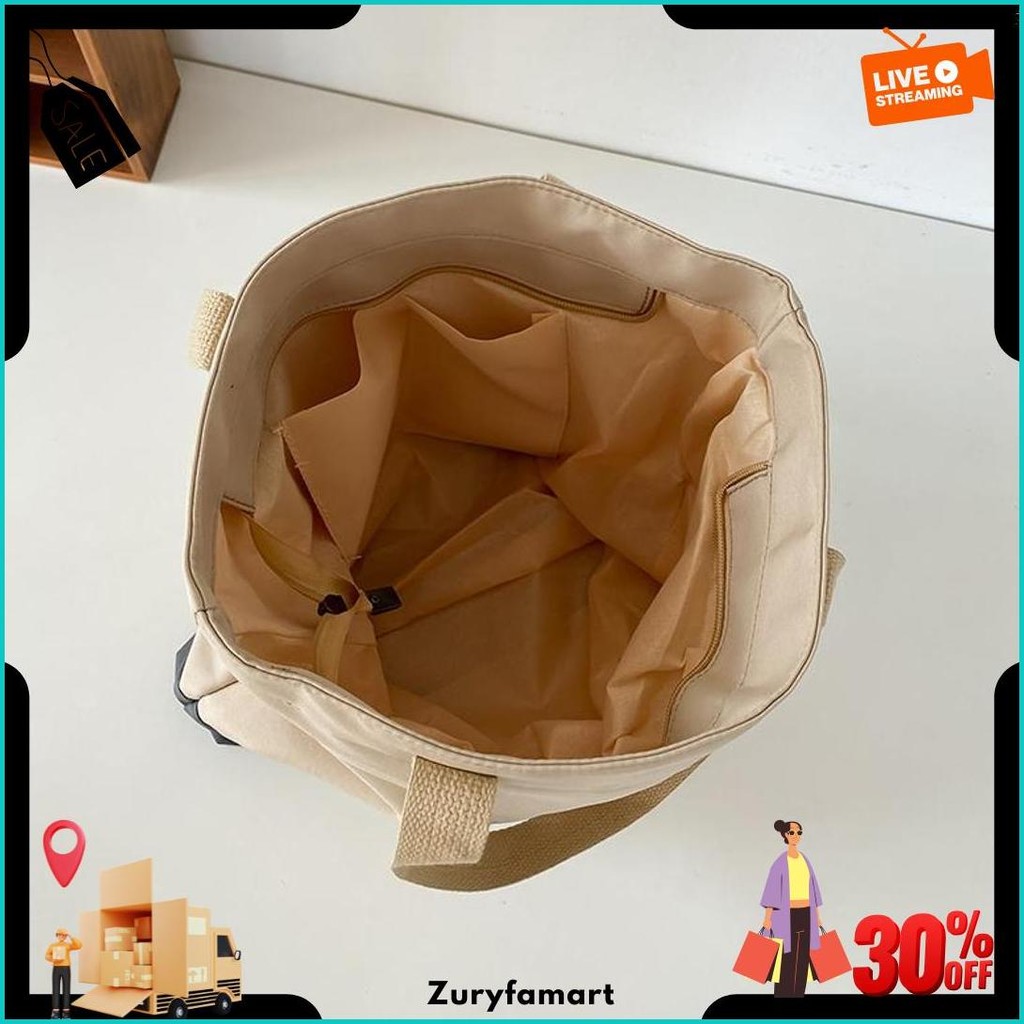 Hayden Micha Bag Tote Bag Wanita Kualitas Premium Import Model Korea Terbaru Tas Nilon - Peb38Q Term