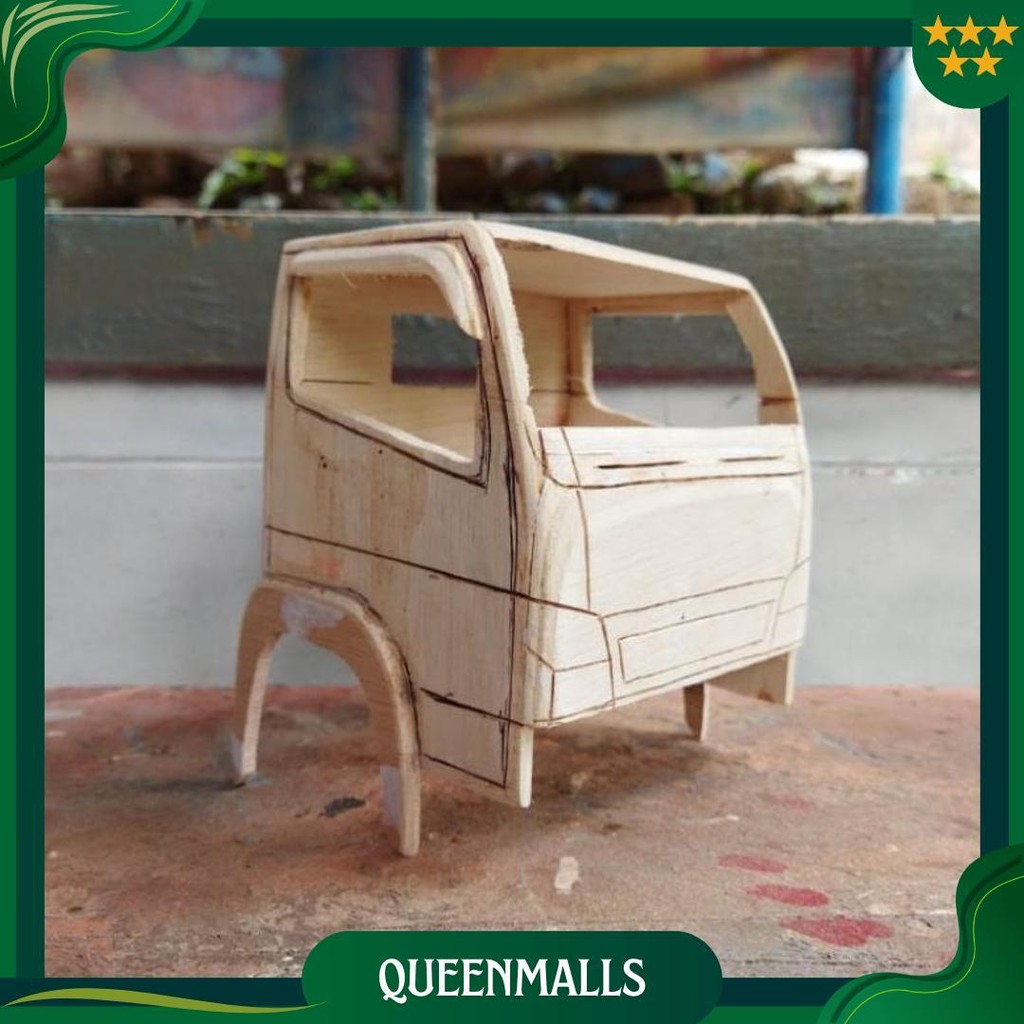 Miniatur Truk Oleng | Mentahan Kabin Giga Ragasa Canter Promo Puncak