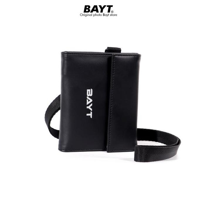 BAYT | Dompet pria MAKHZAN dompet kartu kulit hanging wallet uang PN