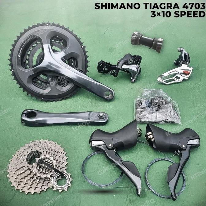 Grupset Tiagra 4703 3x10 Speed Dropbar Gravel Roadbike Touring