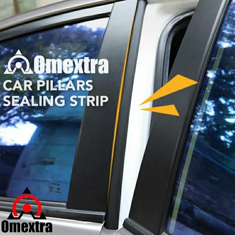 Peredam Suara Karet Pilar Mobil Omextra Car Pillar Seal Strip Pillars - PILAR SEALING karet pillar